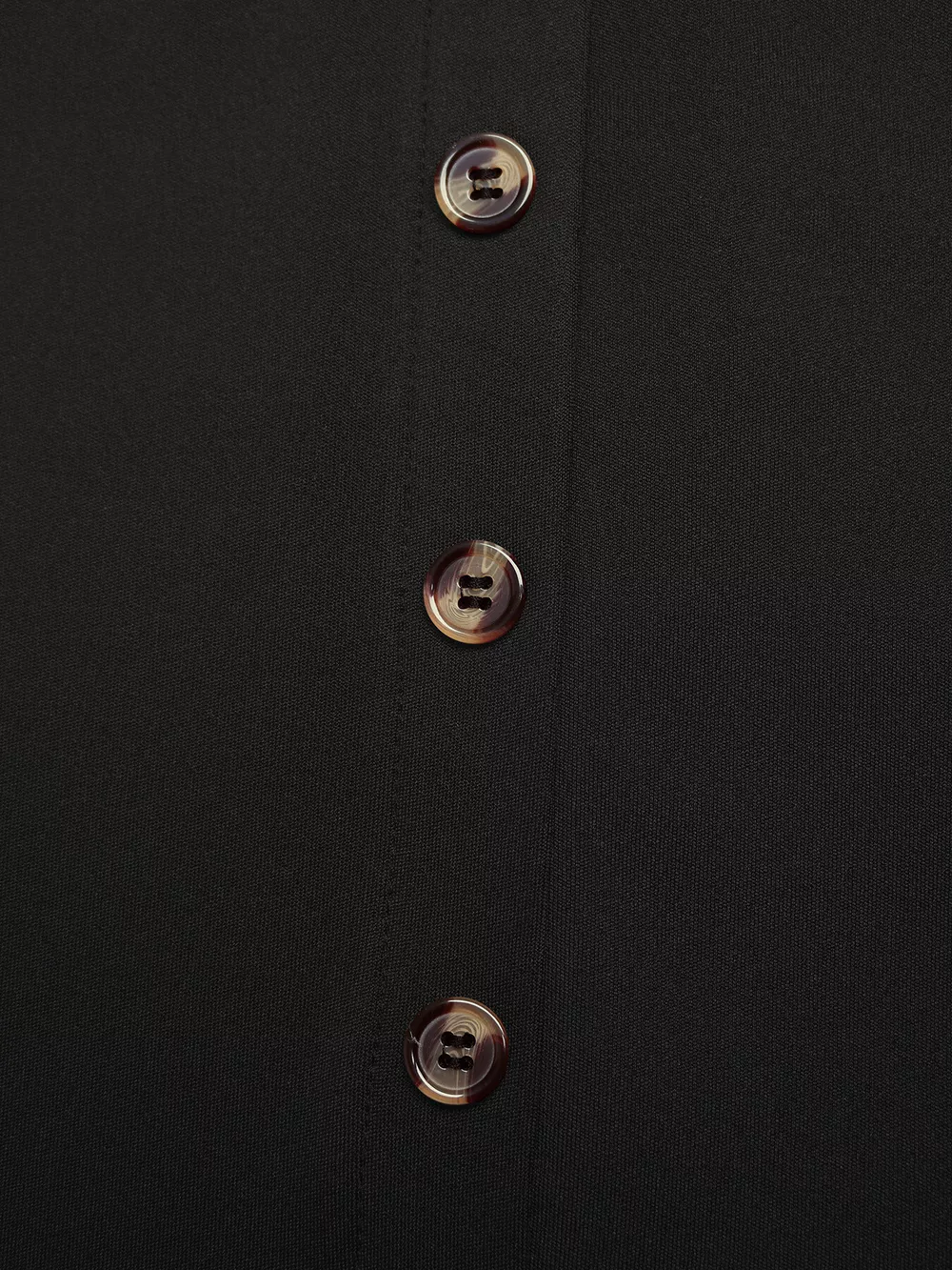 Button-Front Midi Skirt with Pockets, image 2