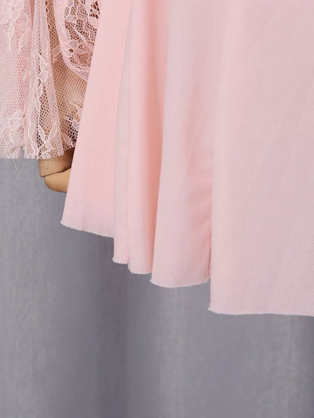 Lace Flare Sleeve Mini Dress, image 11
