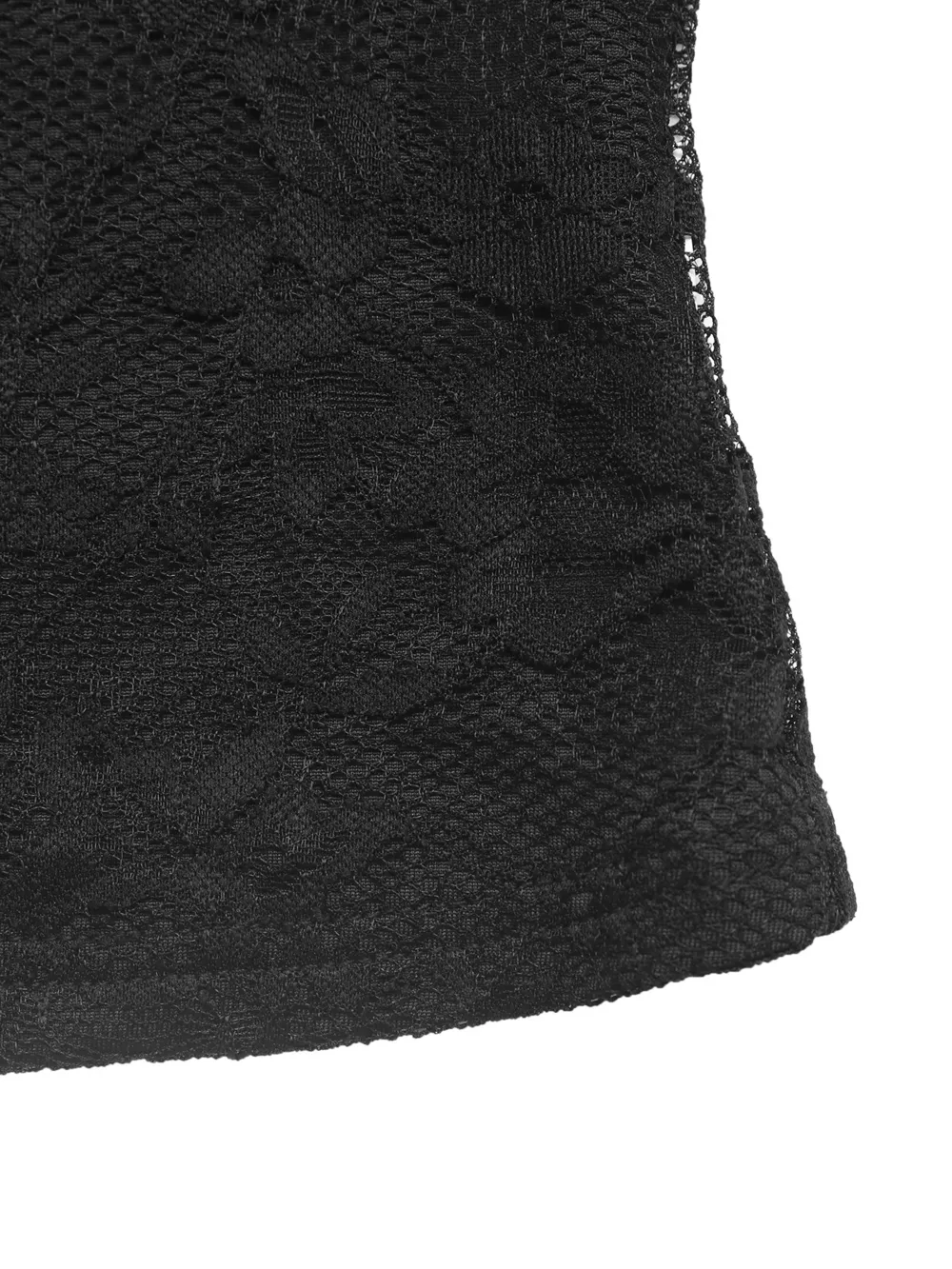 Lace V-Neck Long Sleeve T-Shirt, image 5