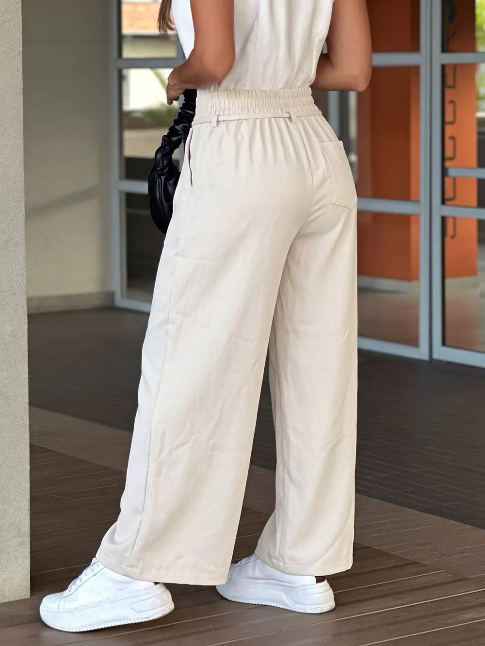 High-Waisted Wide-Leg Pants, image 5