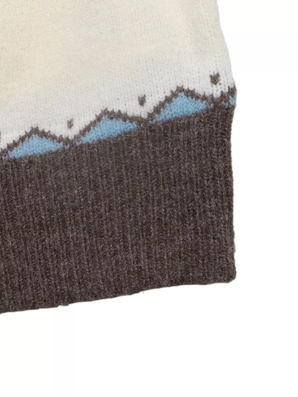 Fair Isle Pattern Round Neck Sweater, image 8