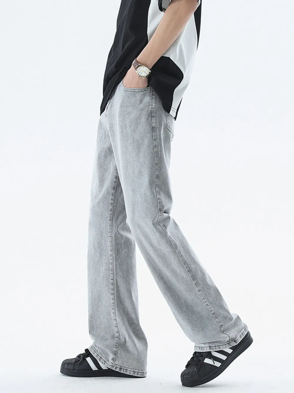 Men's Full Size Loose Fit Jeans Plus Size, image 6