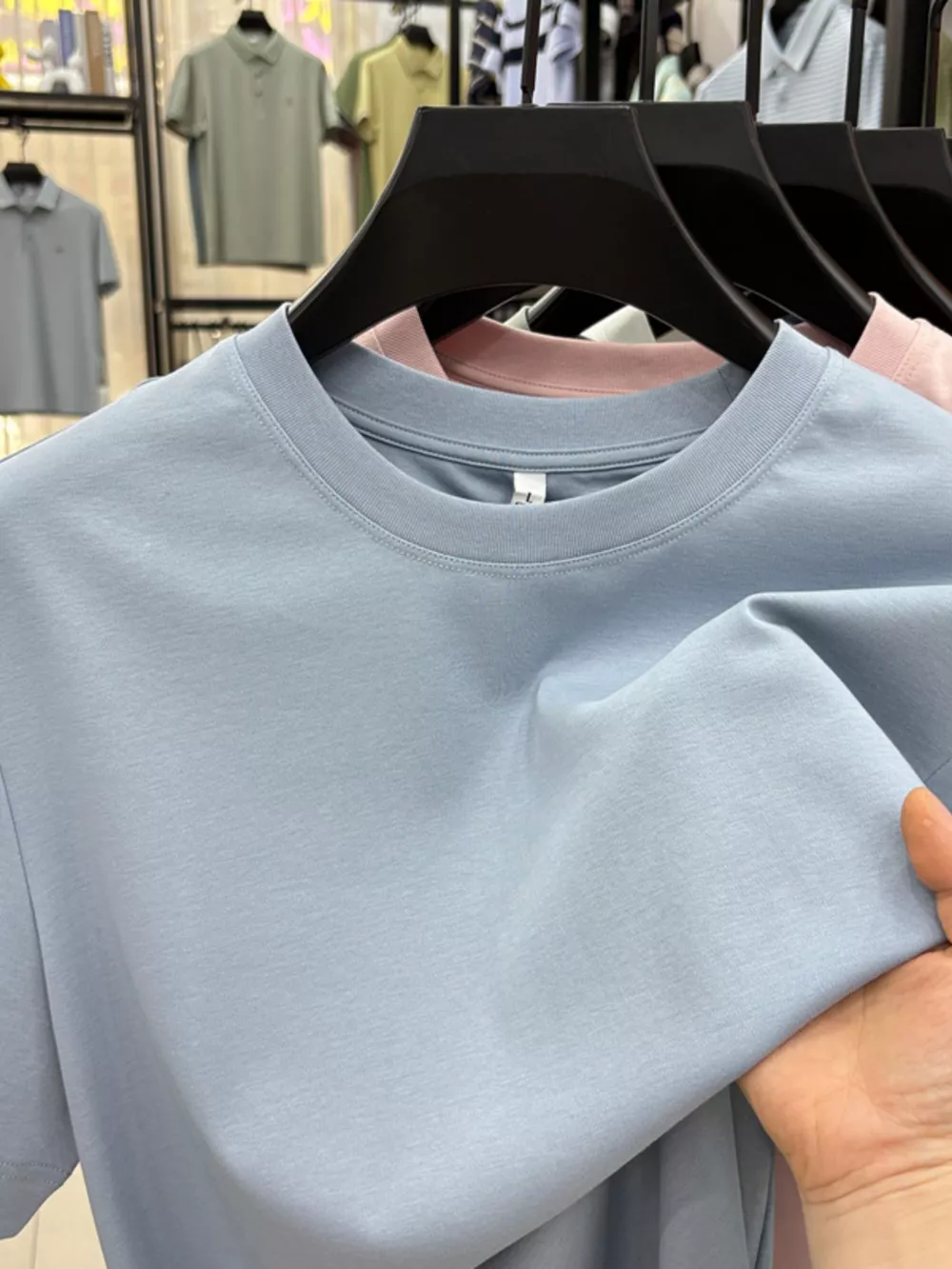 Men's Plus Size Short Sleeve Crew Neck T-Shirt, image 11