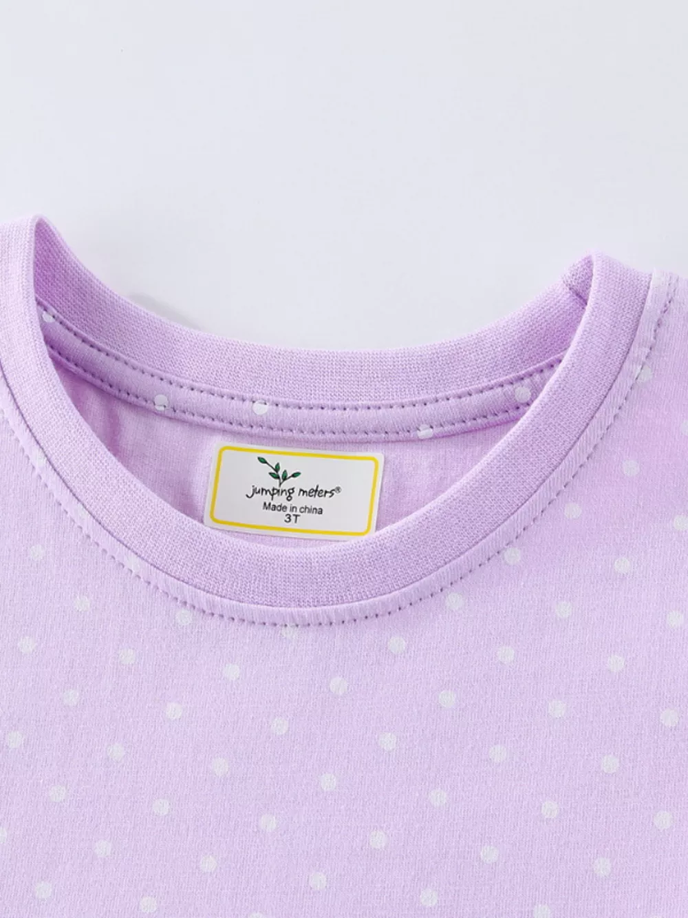 Children's Ballerina Embroidered Round Neck Dress, image 3
