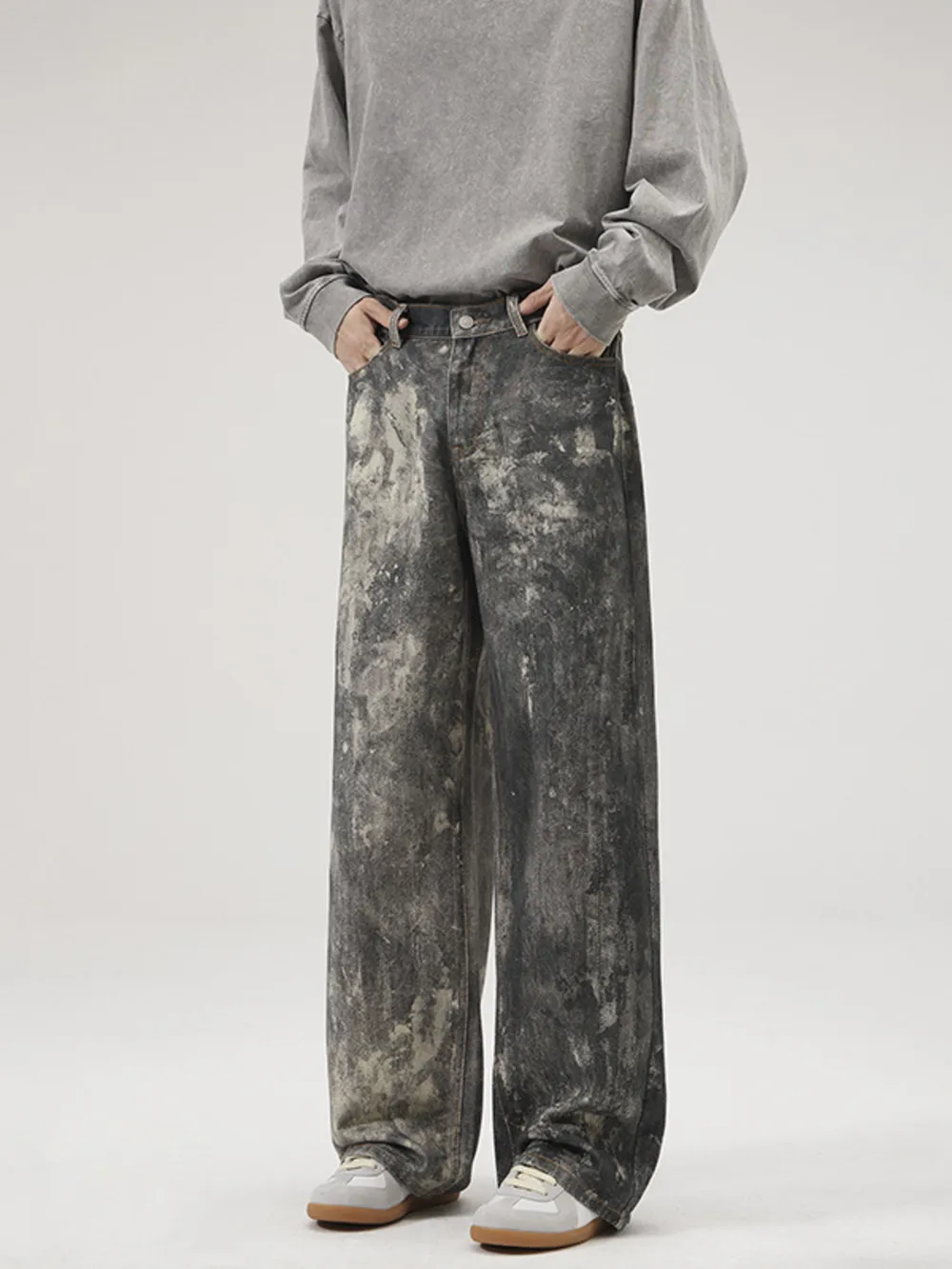 Men's Wide-Leg Jeans, image 3