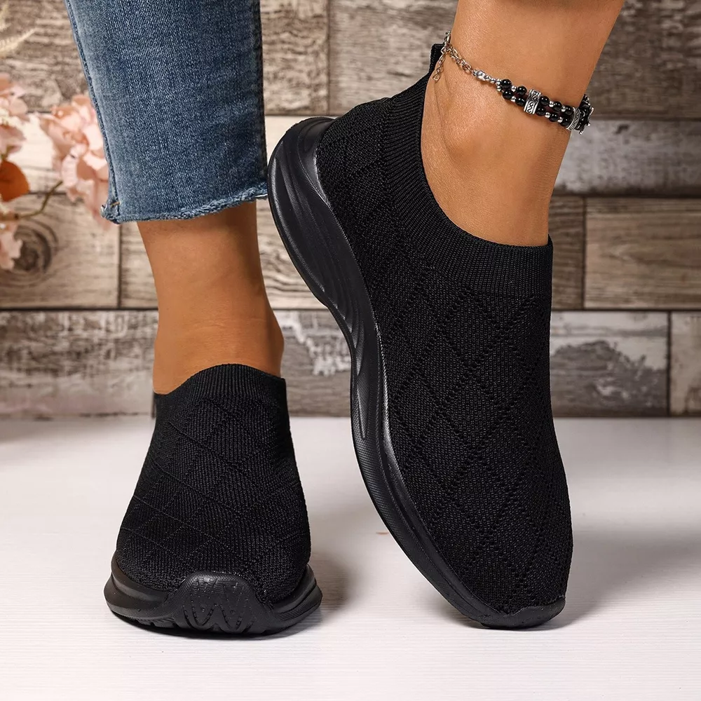 Breathable Mesh Round Toe Shoes, image 5