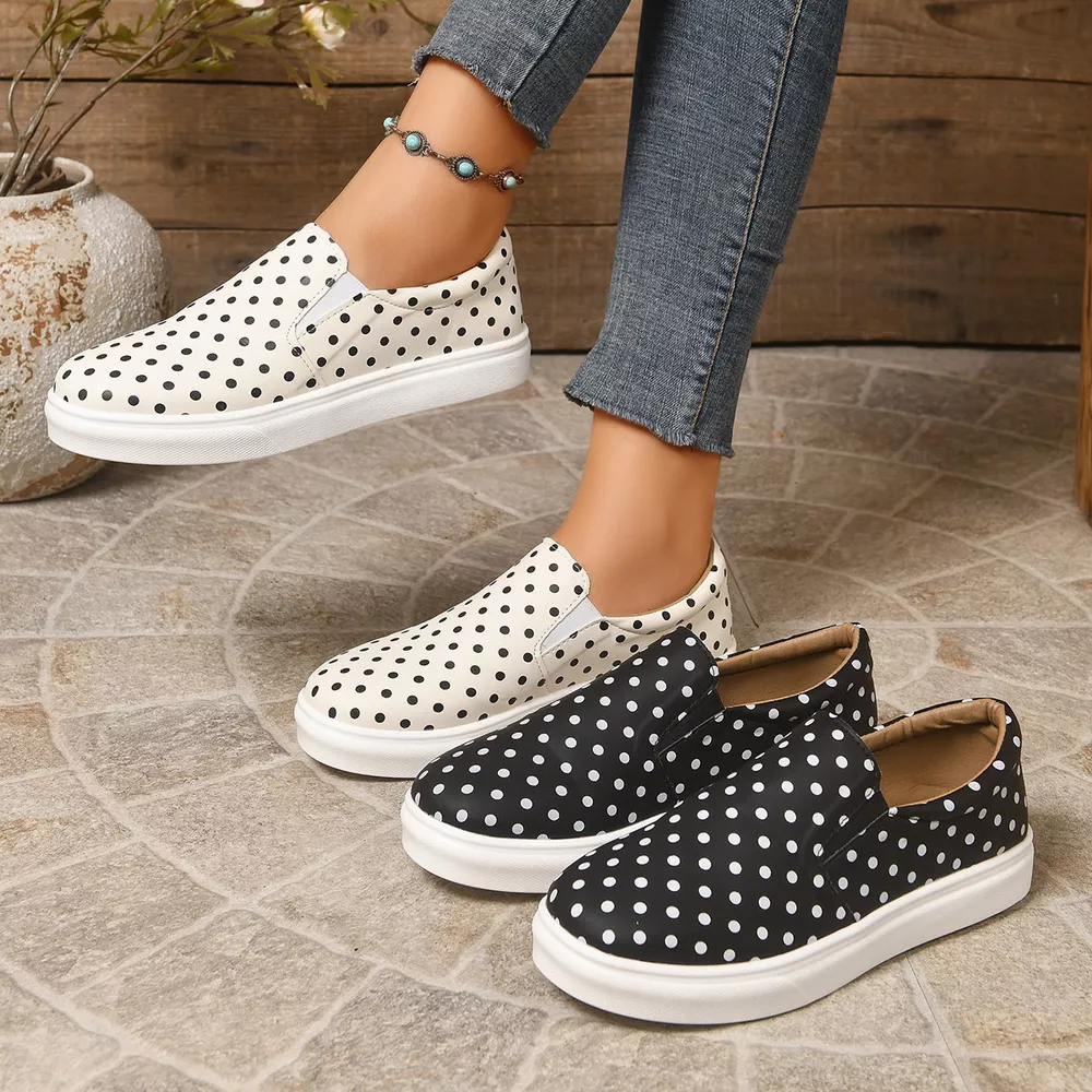 Polka Dot Slip-Ons, image 2
