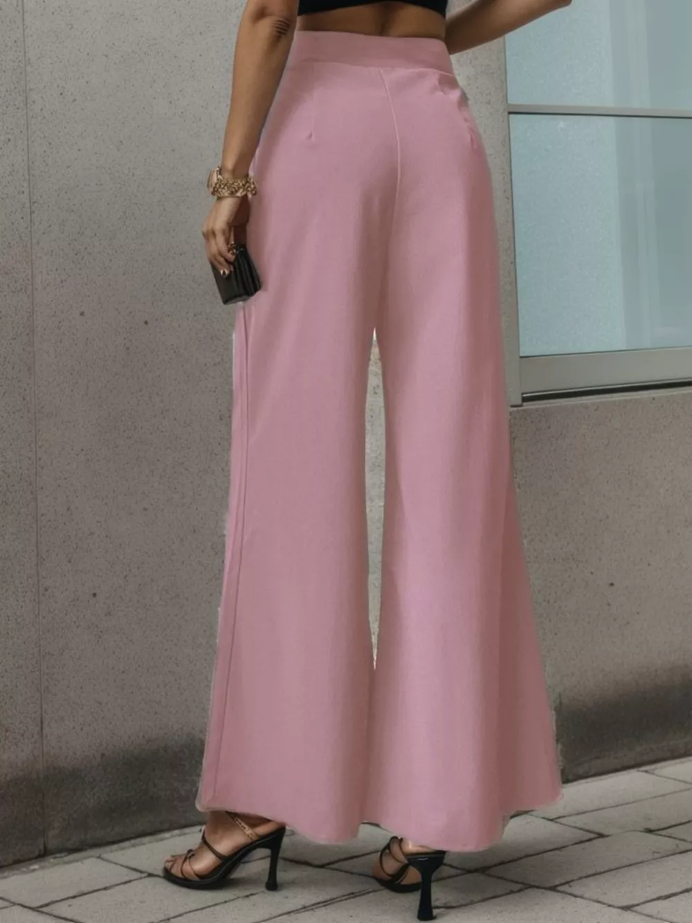 High-Waisted Wide-Leg Pants, image 9