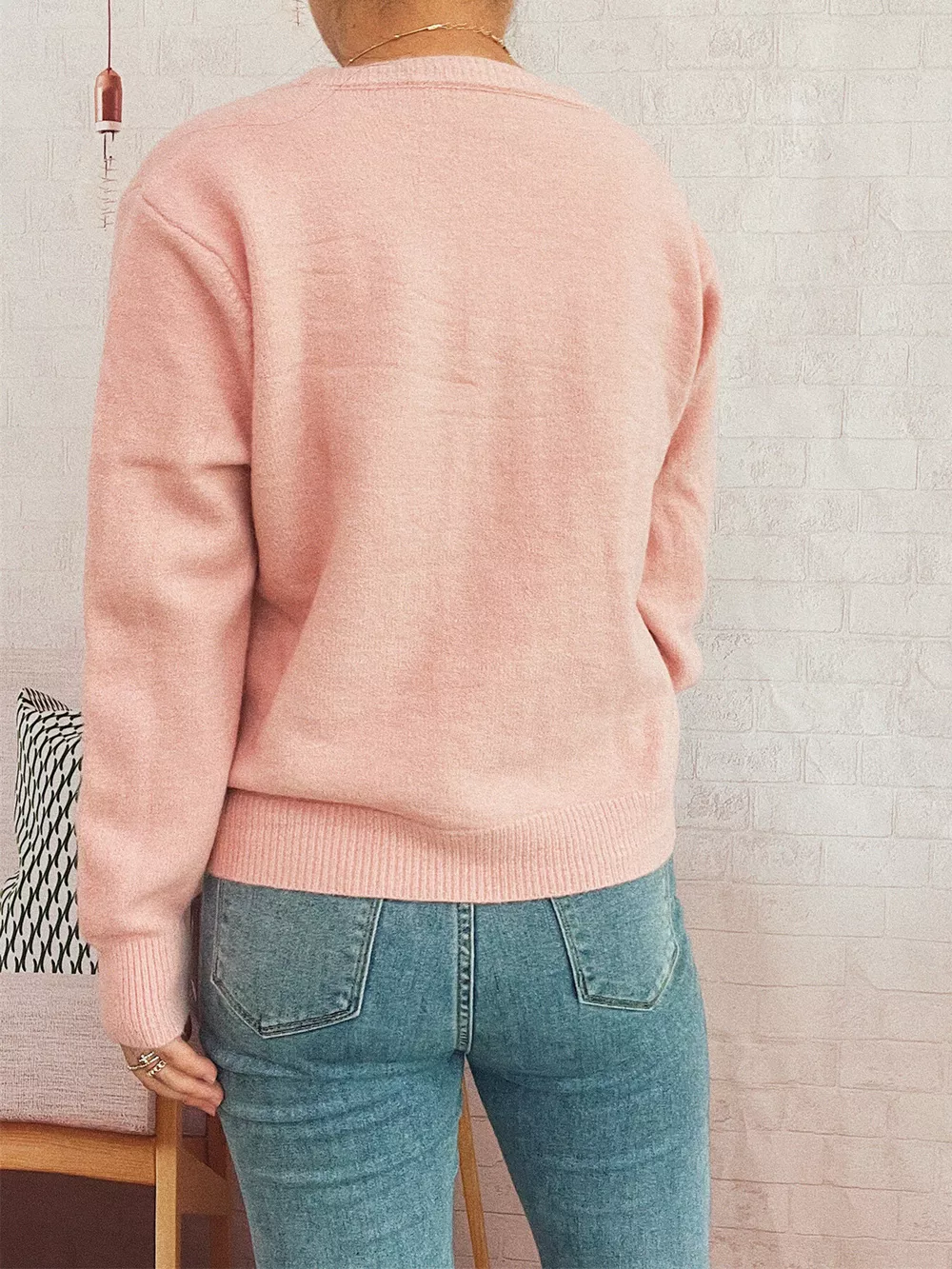 Flower Button Up Long Sleeve Cardigan, image 11