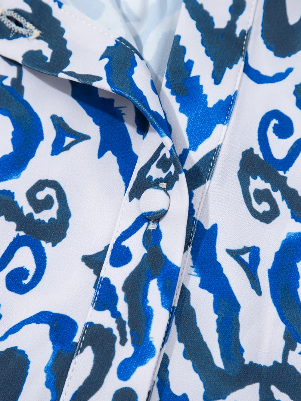 Paisley Print Long Sleeve Blouse, image 2