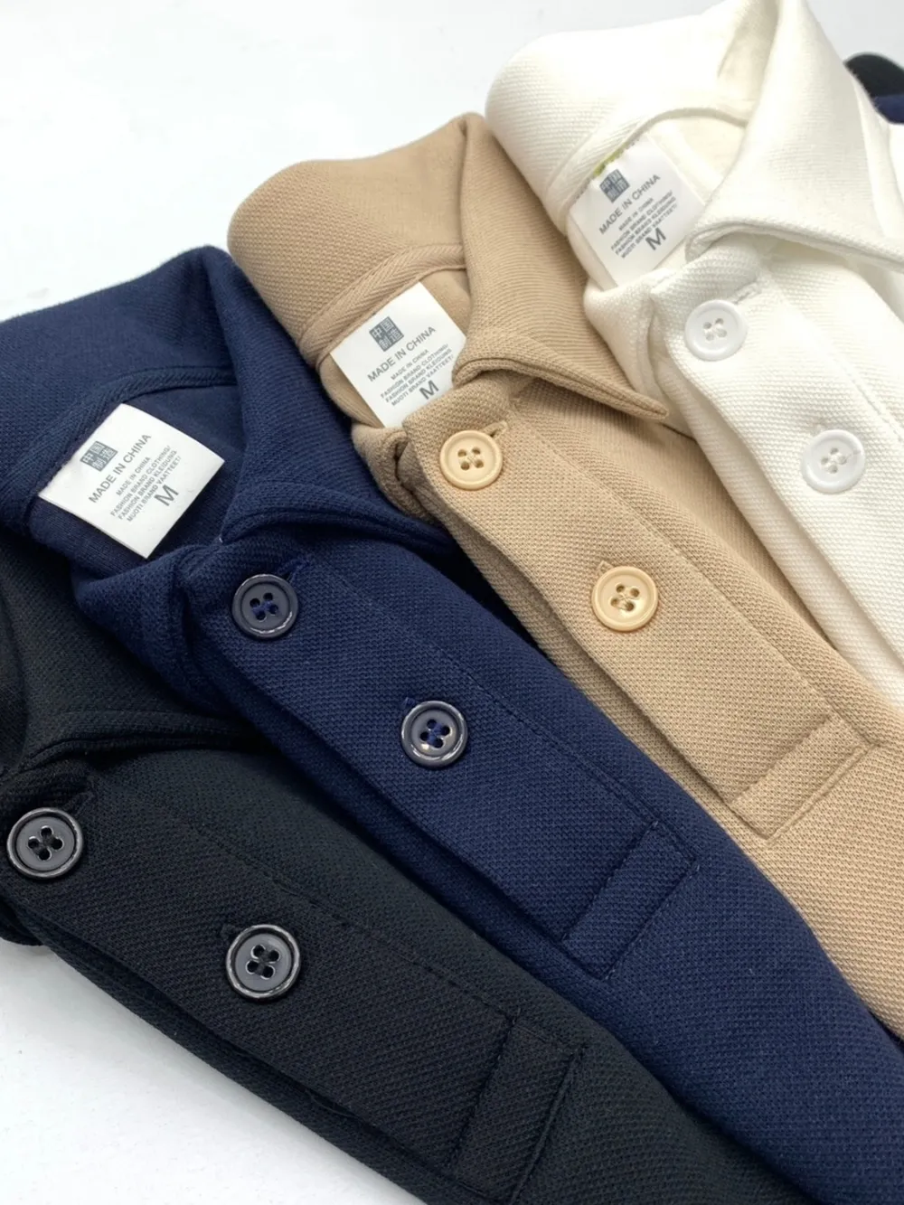Men's Button Detail Short Sleeve Polo, image 9