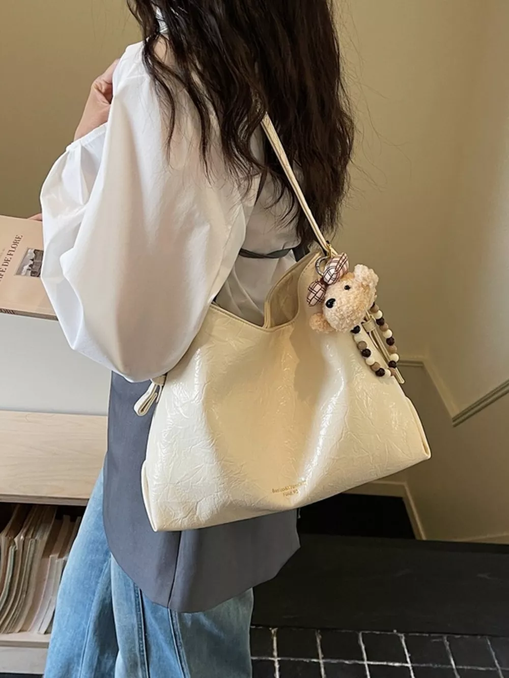 PU Leather Shoulder Bag, image 3