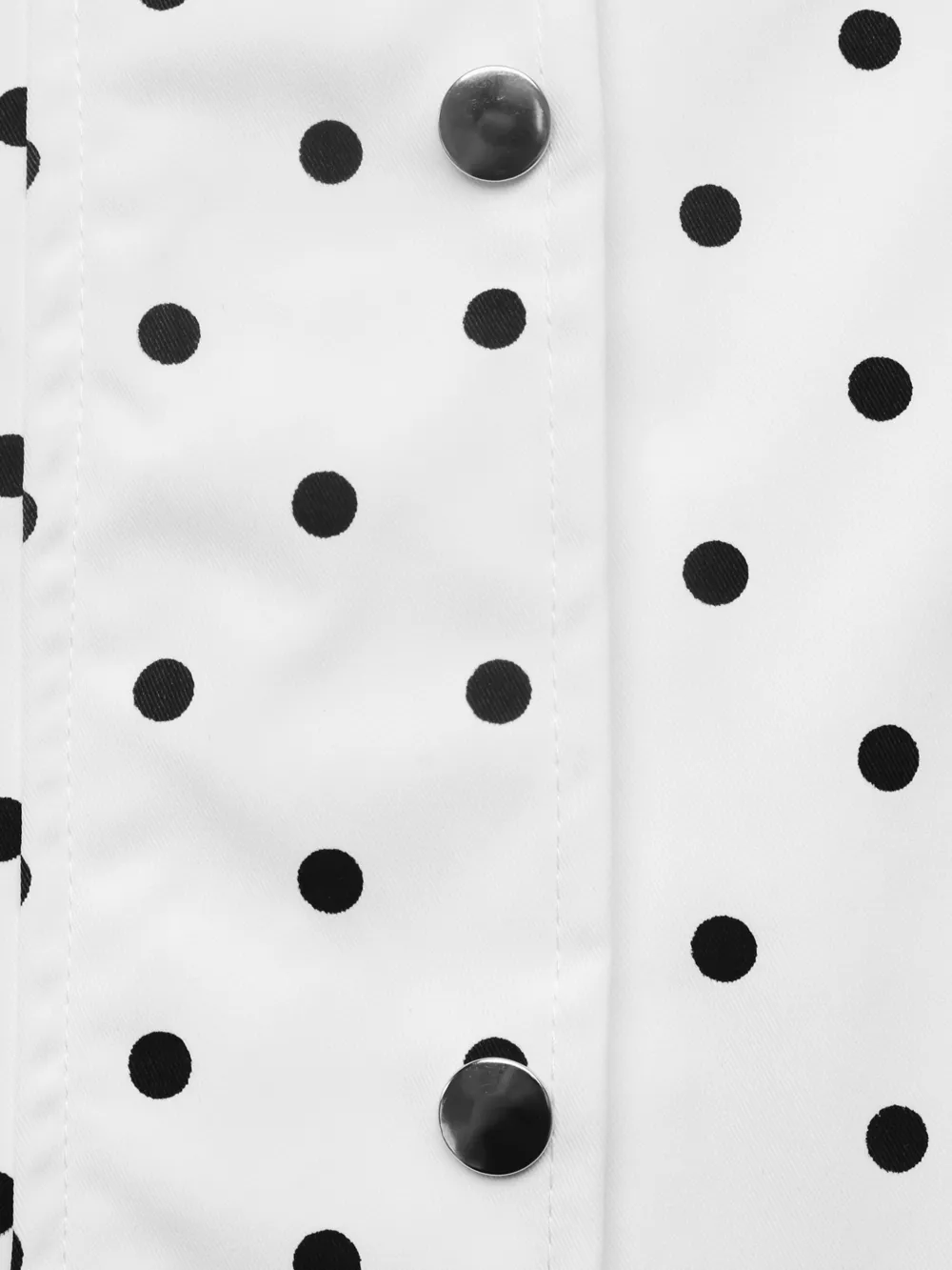 Polka Dot Zip Up Cropped Jacket, image 10
