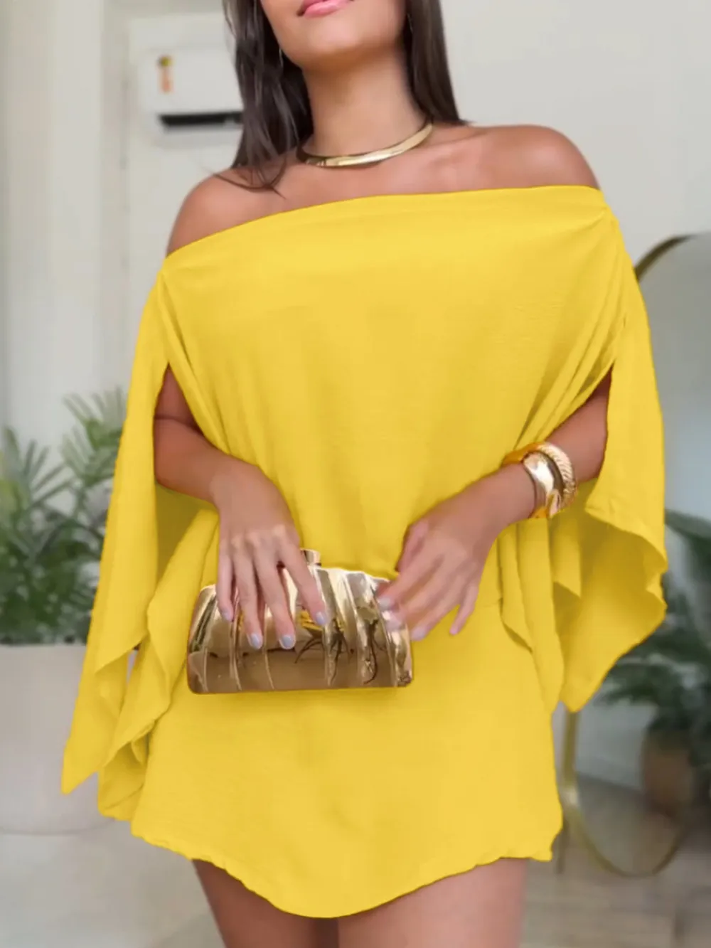 Side Slit Top and Mini Skirt Set, image 10