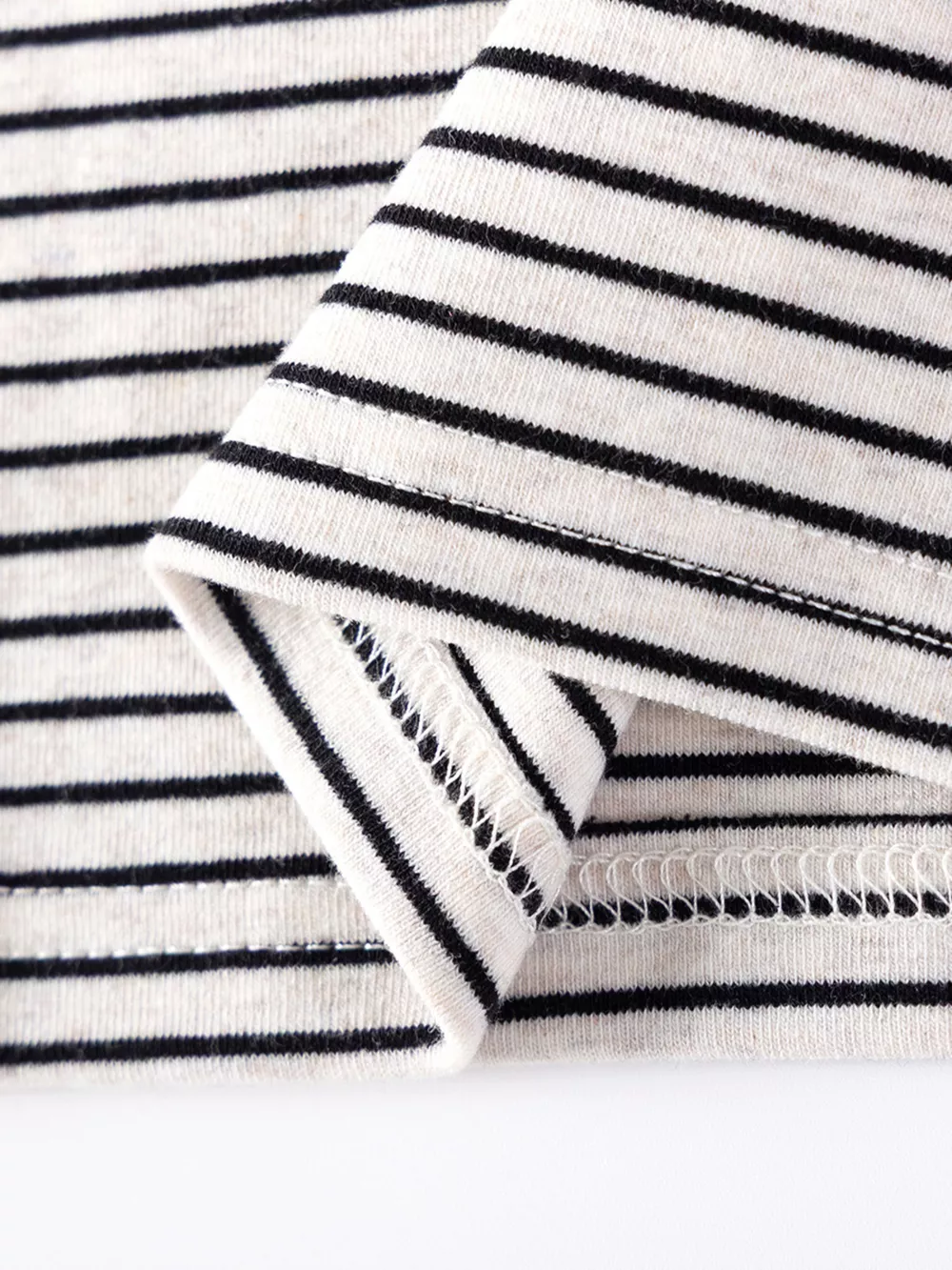 Children's Long-Sleeve Striped Turtleneck T-Shirt, image 4