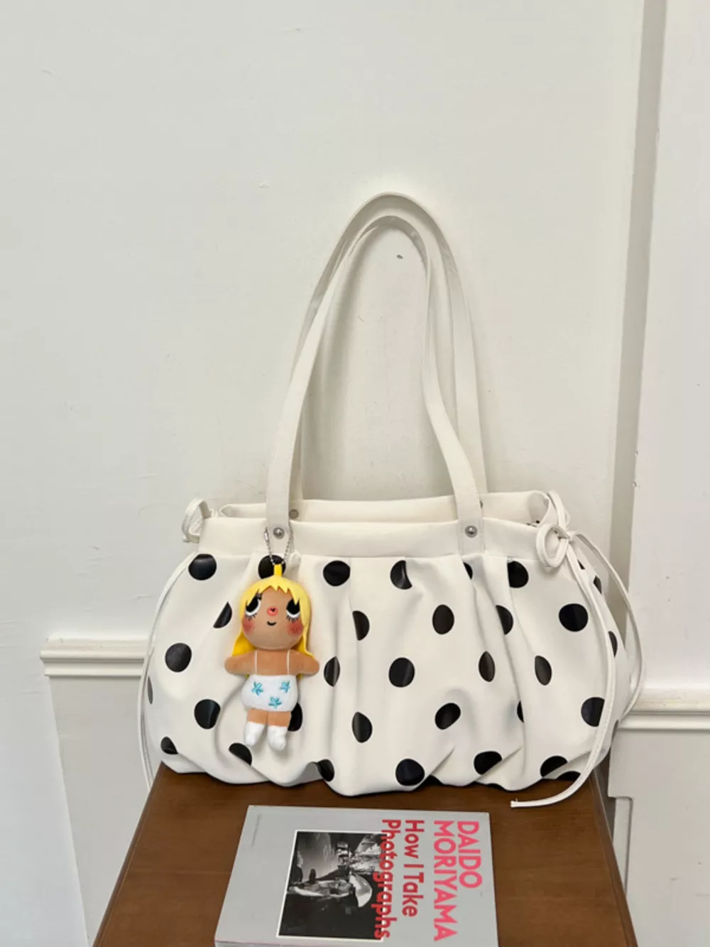 Polka Dot Shoulder Bag, image 11