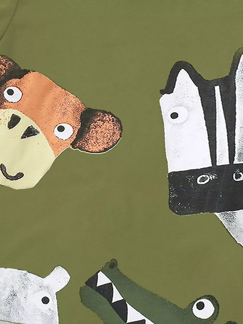 Children's Animal Print Crew Neck T-Shirt, image 4