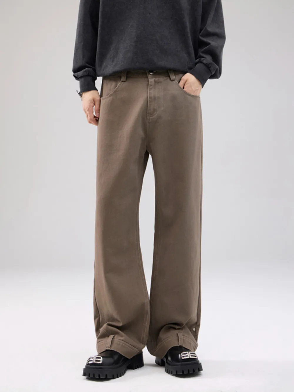 Men's Wide Leg Jeans, image 3