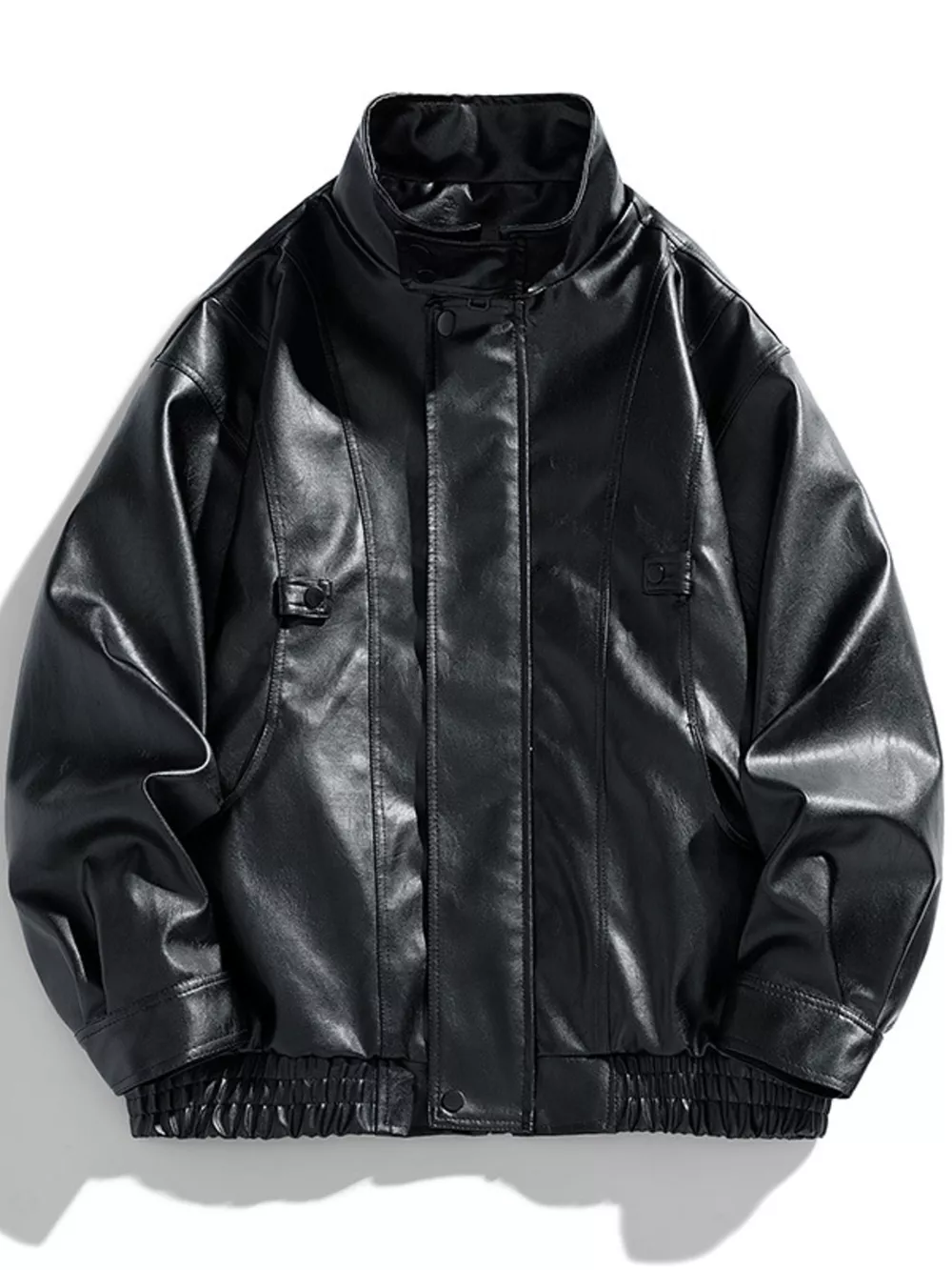 Men's Plus Size Urban Style Faux Leather Jacket