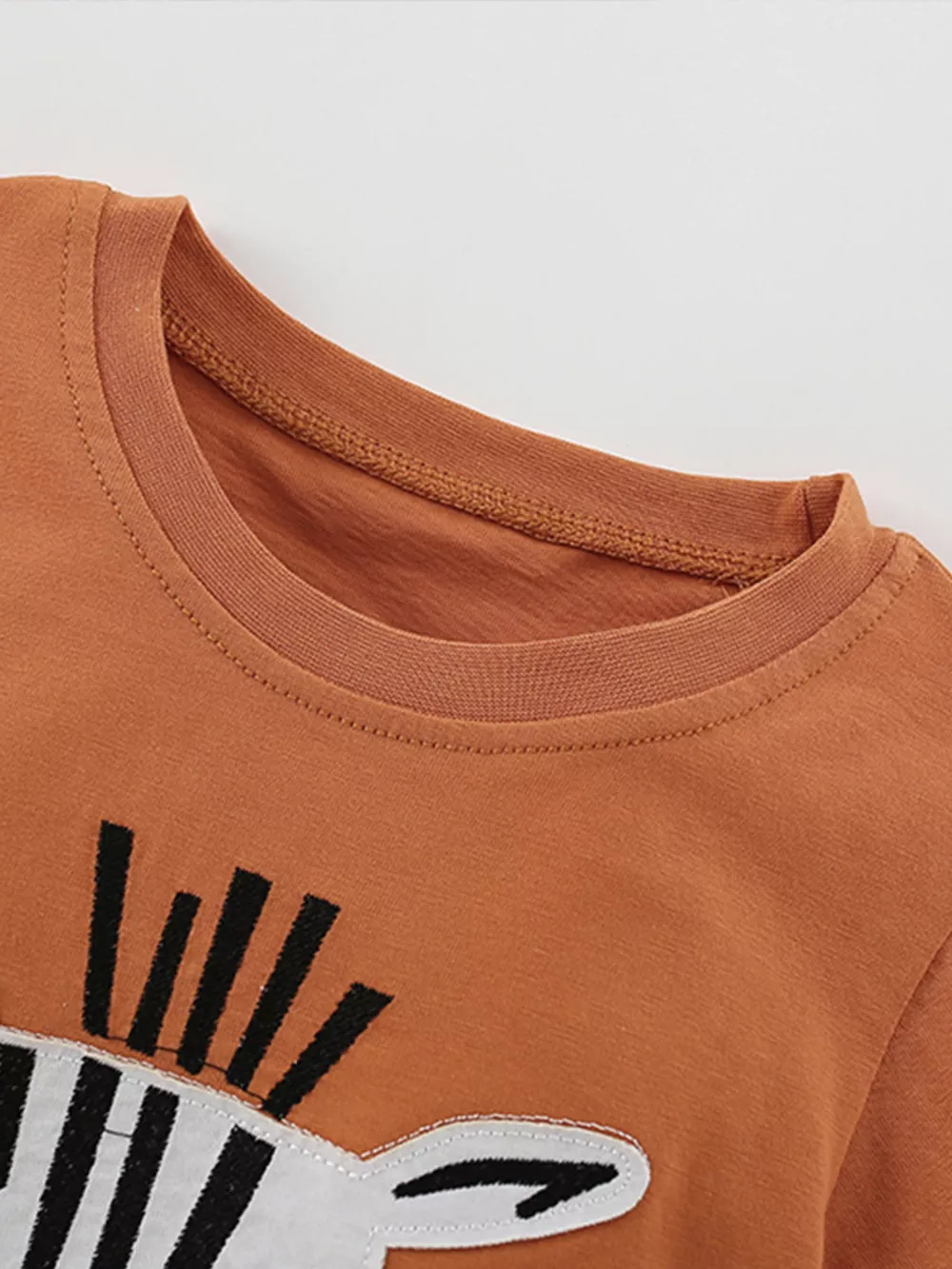 Children's Zebra Face Tee and Shorts Set, image 3