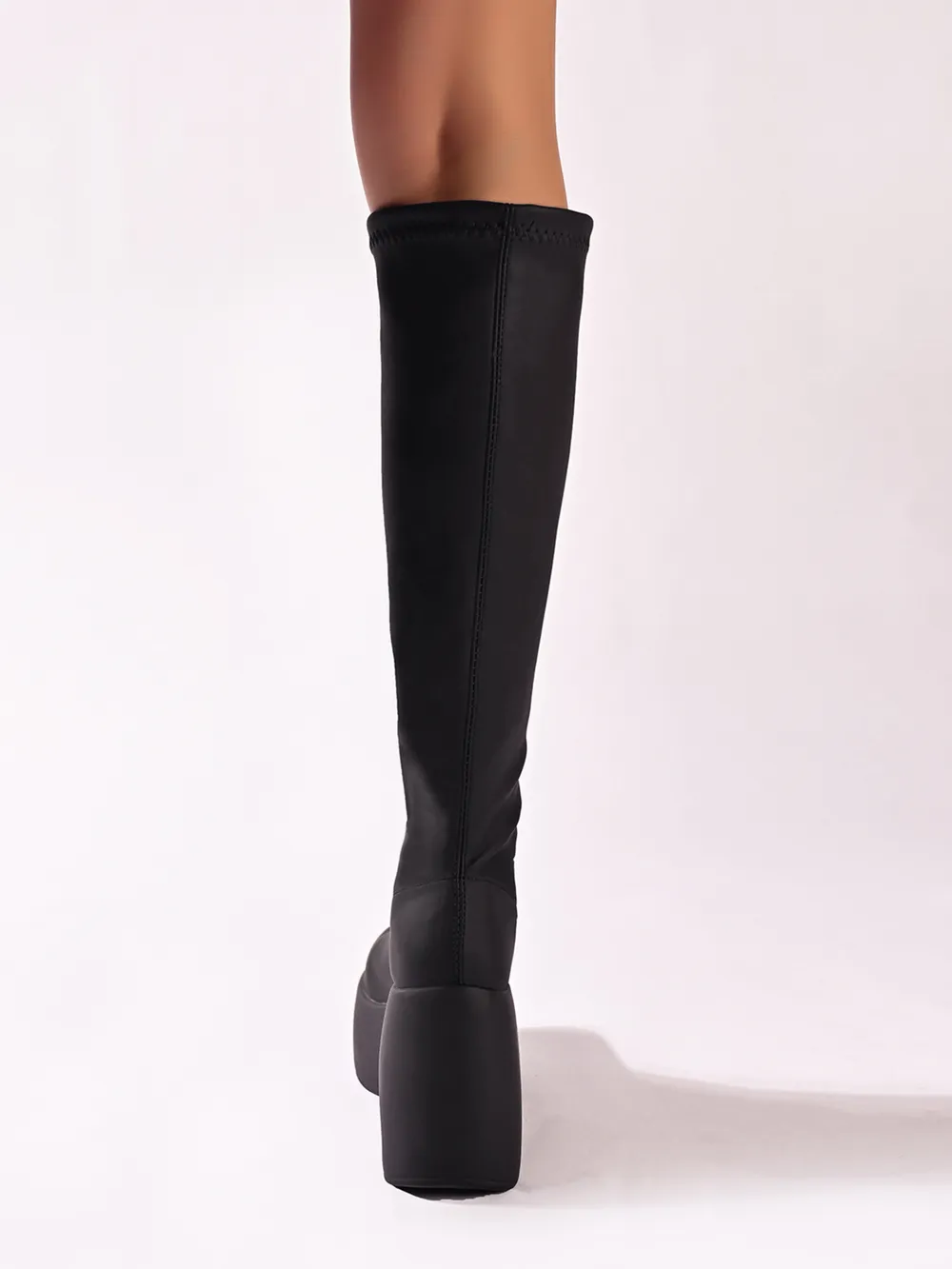 Round Toe Platform Boots, image 6