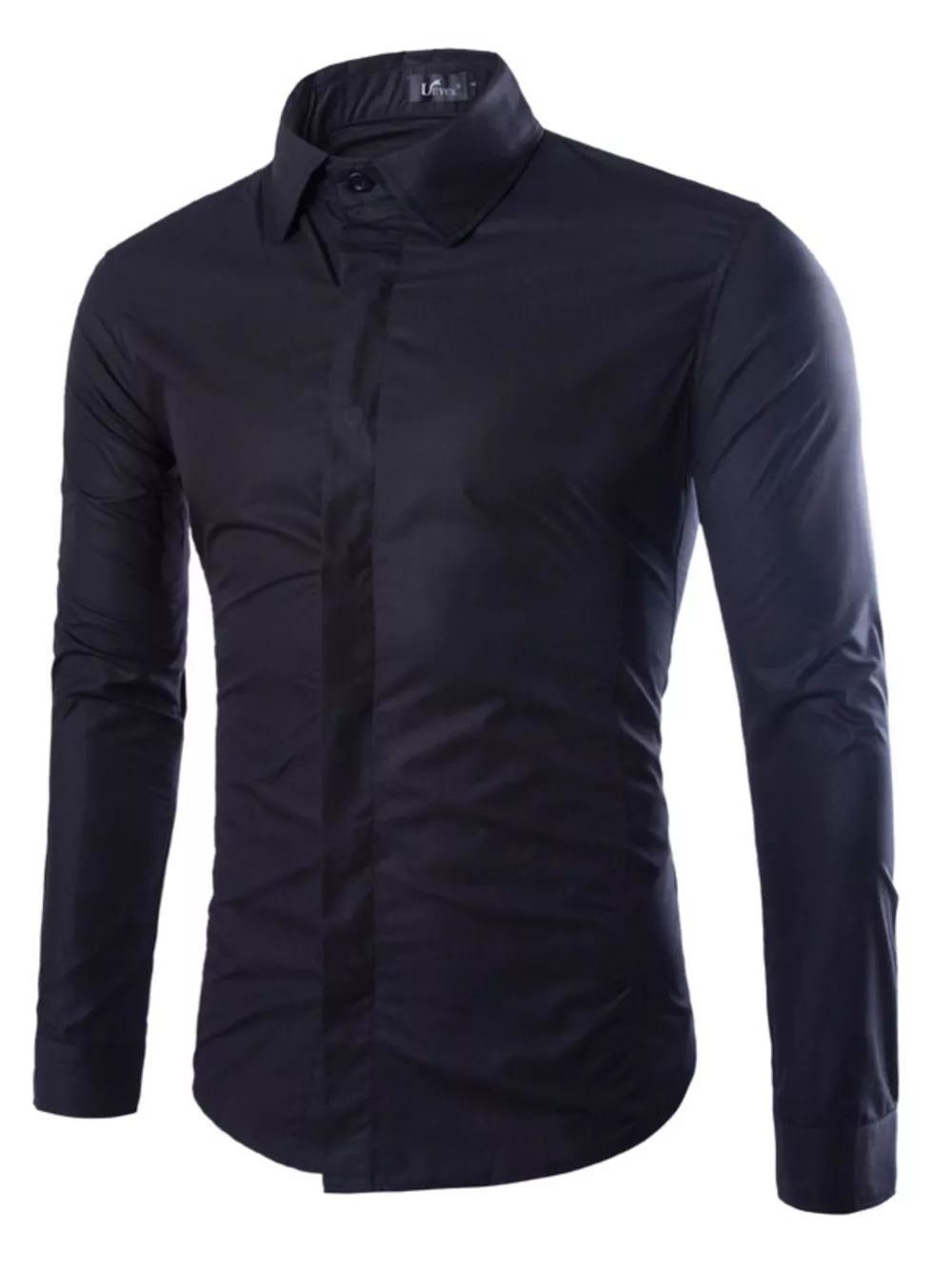 Men's Plus Size Classic Fit Long Sleeve Shirt, image 3