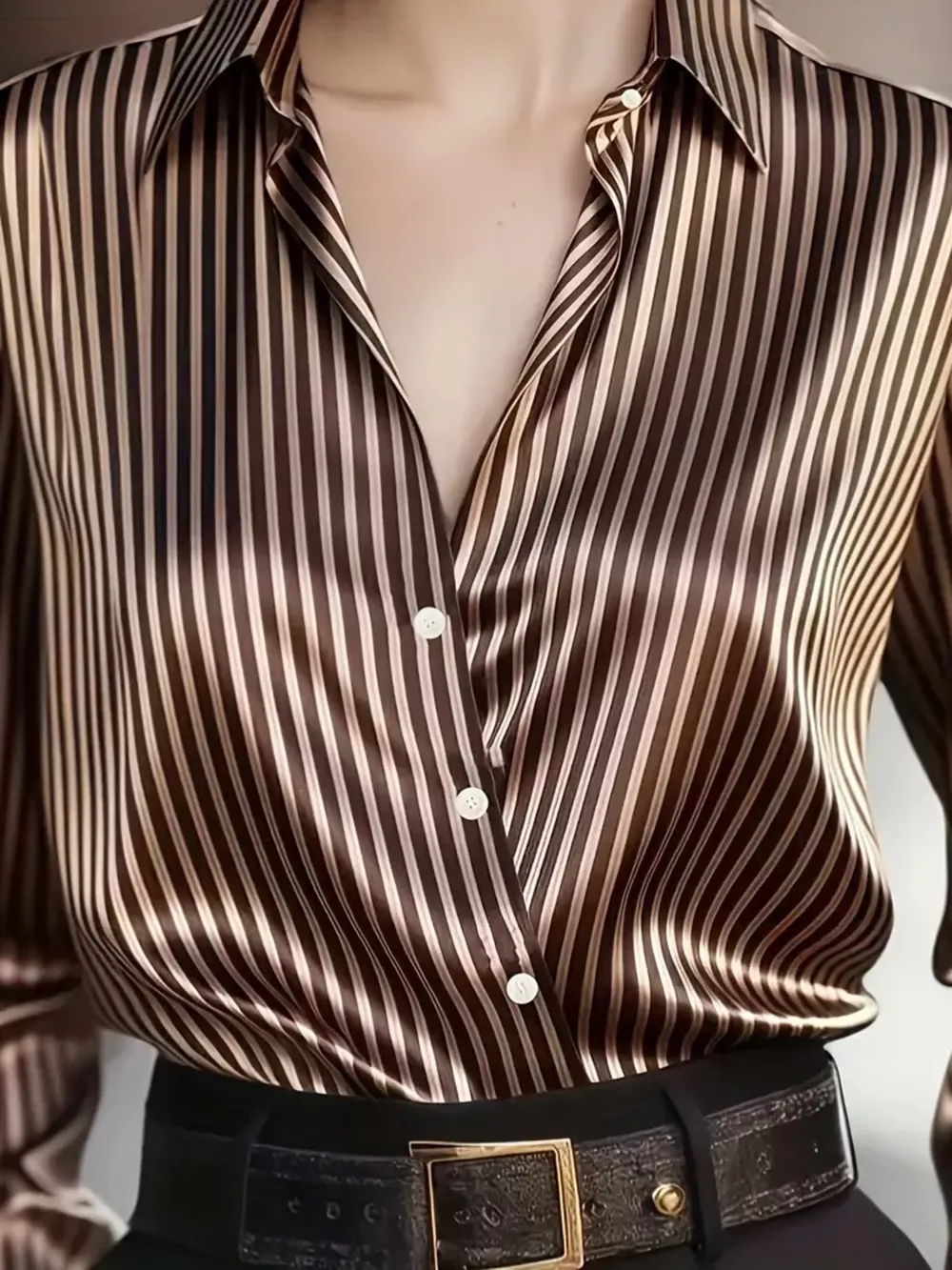 Striped Long Sleeve Shirt, image 2
