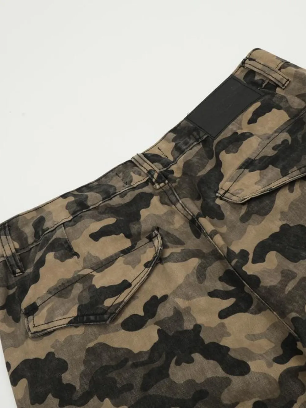 Men's Camouflage Cargo Jeans, image 5
