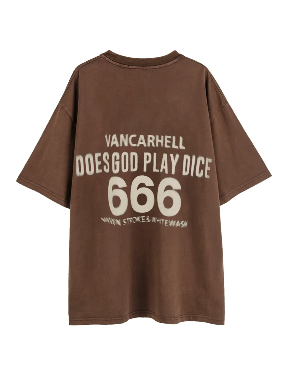 Men's Oversized Graphic Round Neck T-Shirt, image 2