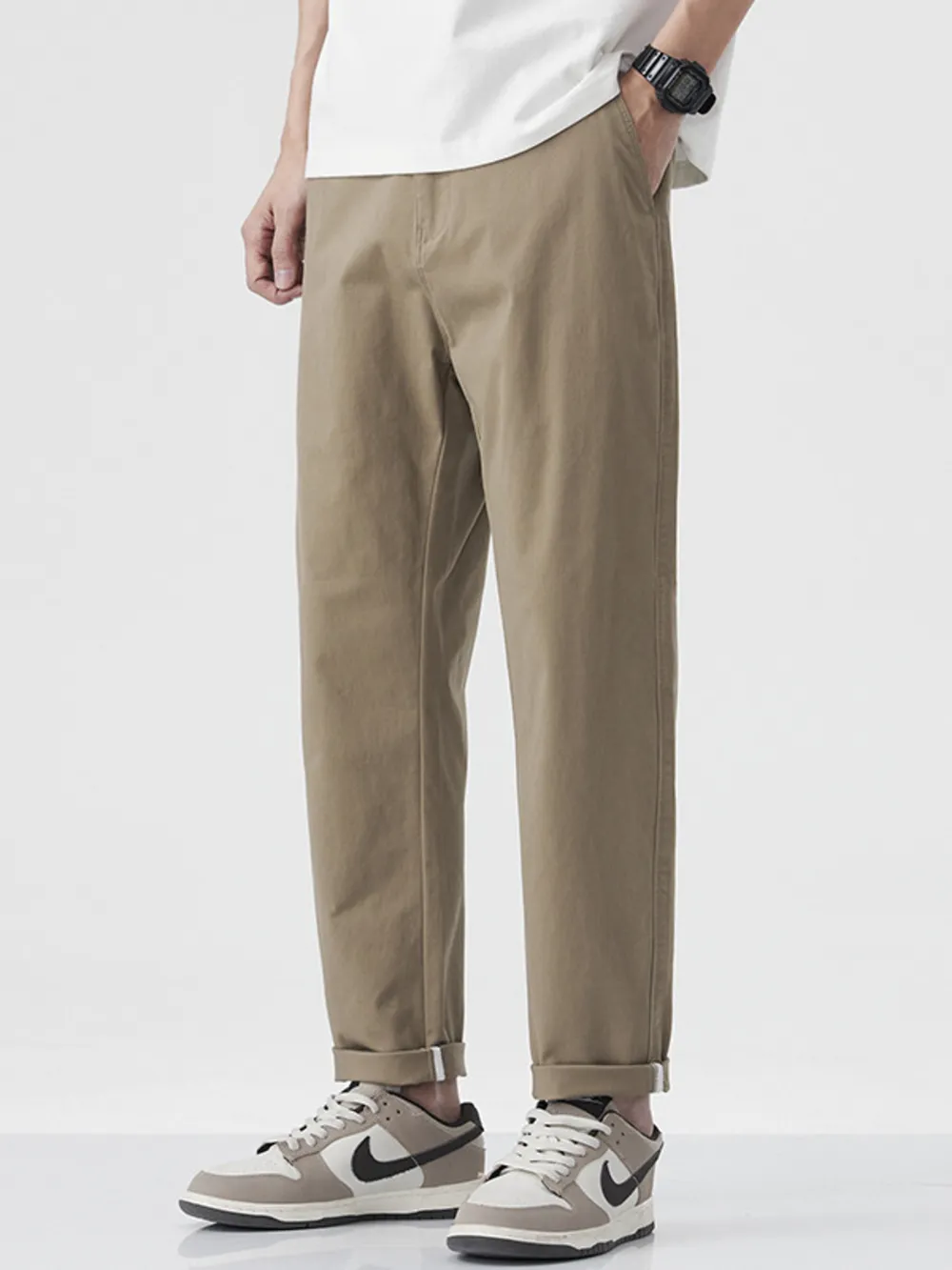 Men's Straight Leg Casual Pants, image 3