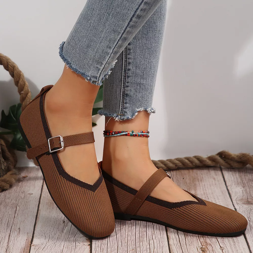 Round Toe Mesh Slip-Ons, image 10