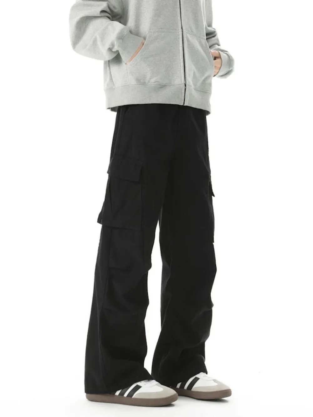 Men's Loose Fit Cargo Pants, image 4
