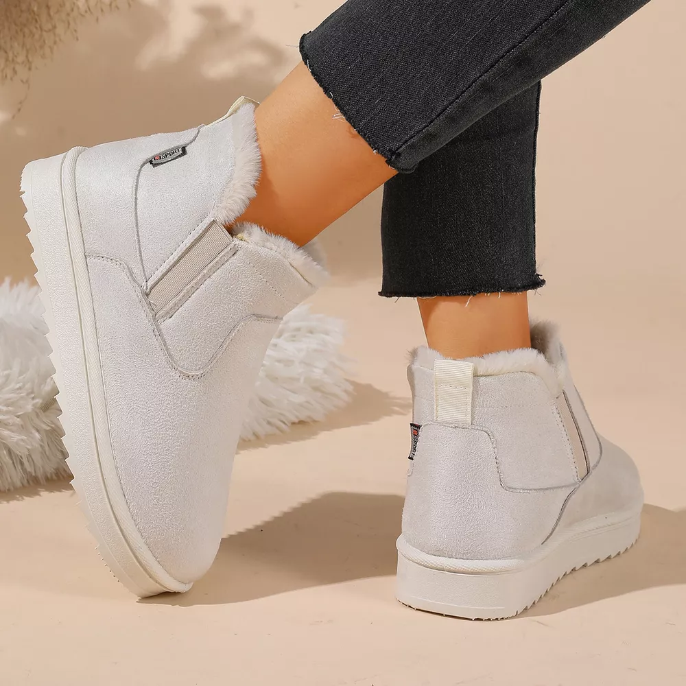Plush Lined Winter Ankle Boots, image 13