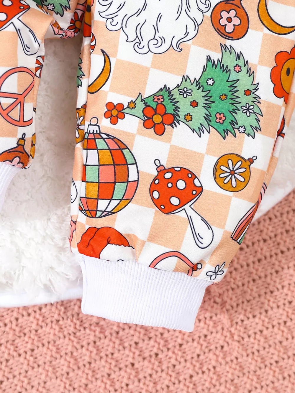 Children's Christmas Santa Print Long Sleeve Set, image 5