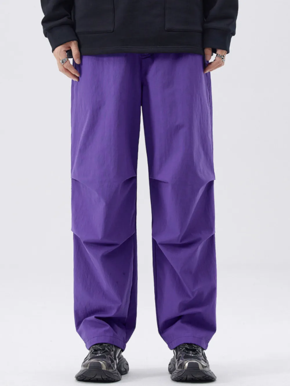Men's Full Size Loose Fit Cargo Pants Plus Size, image 7