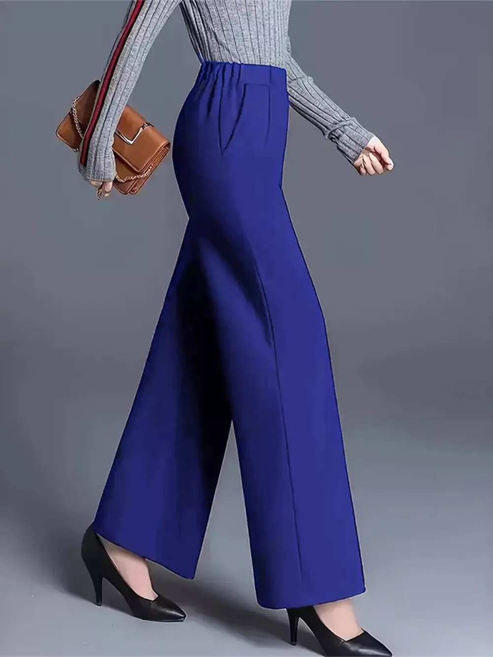 High-Waisted Wide Leg Pants, image 4