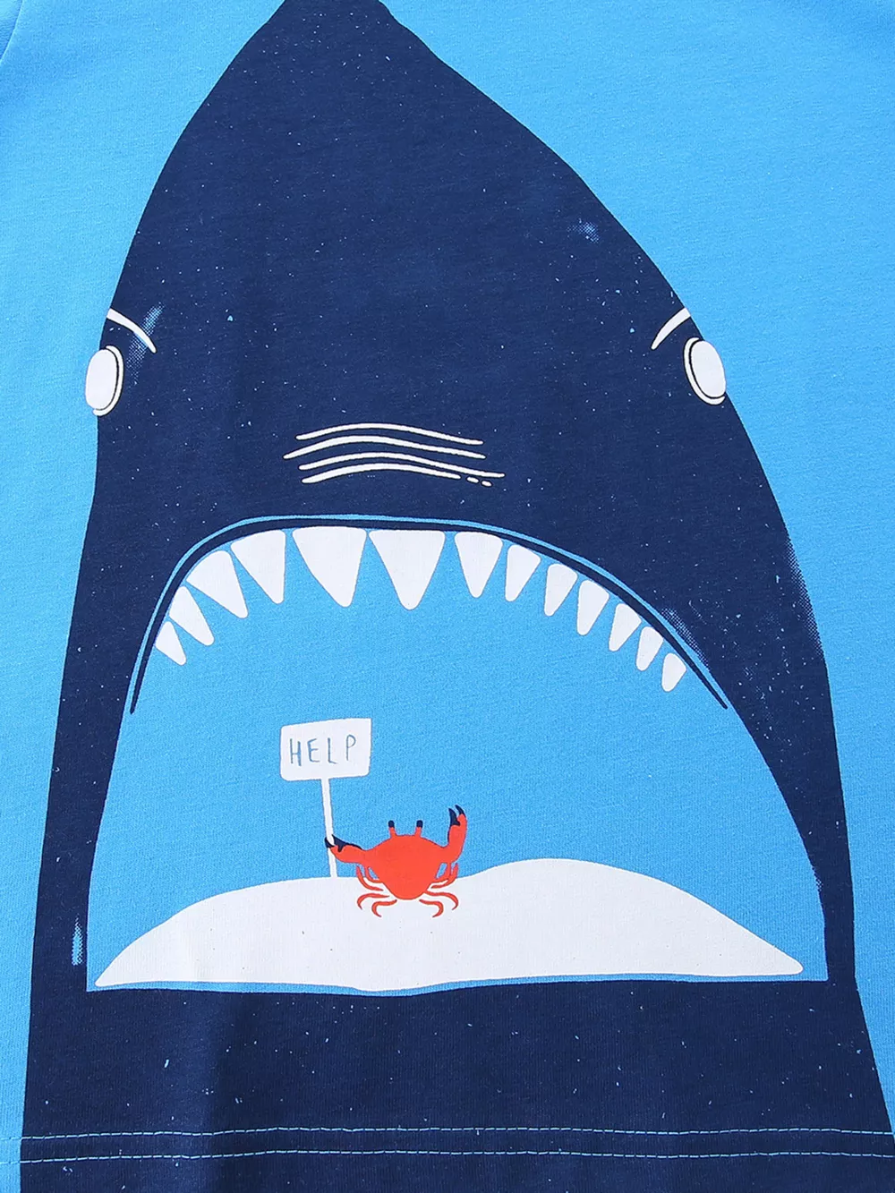 Children's Shark Graphic Short Sleeve T-Shirt, image 3