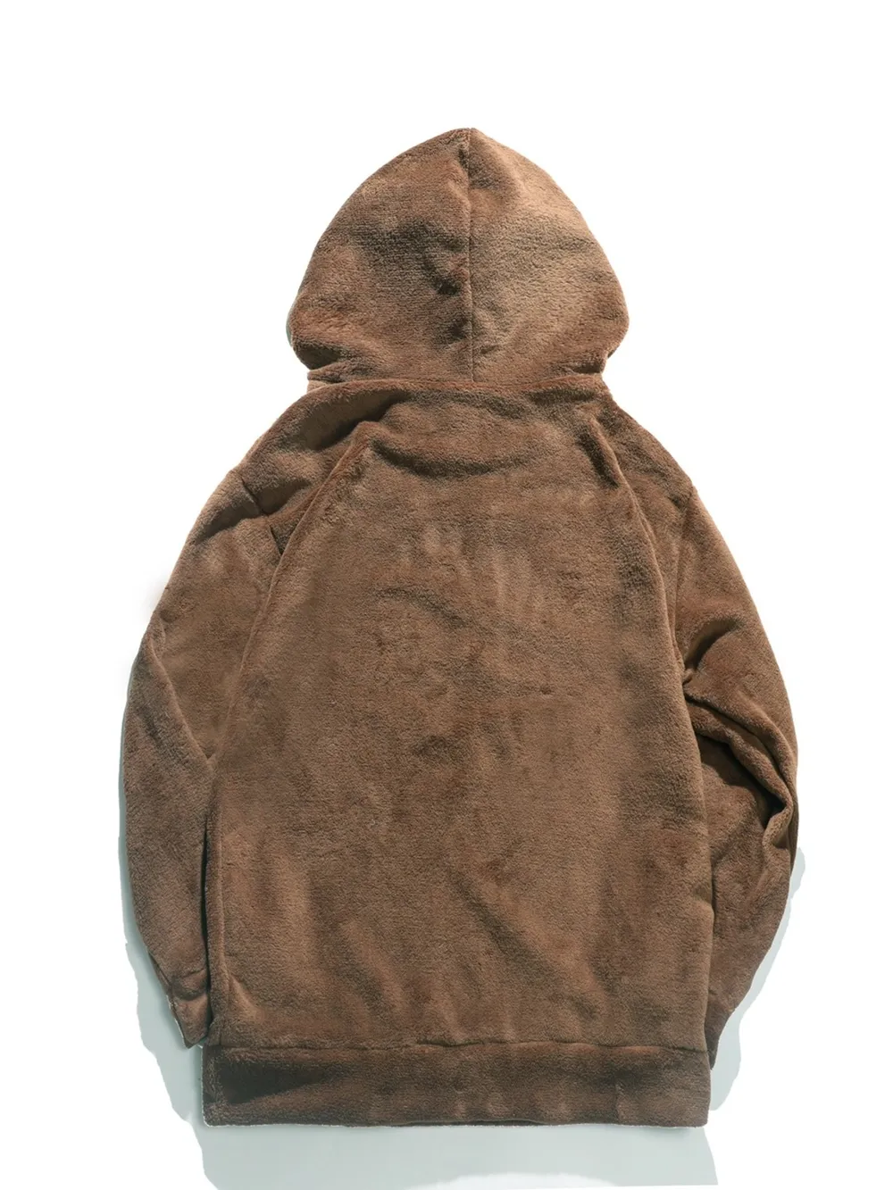 Men's Drawstring Long Sleeve Fleece Hoodie, image 6