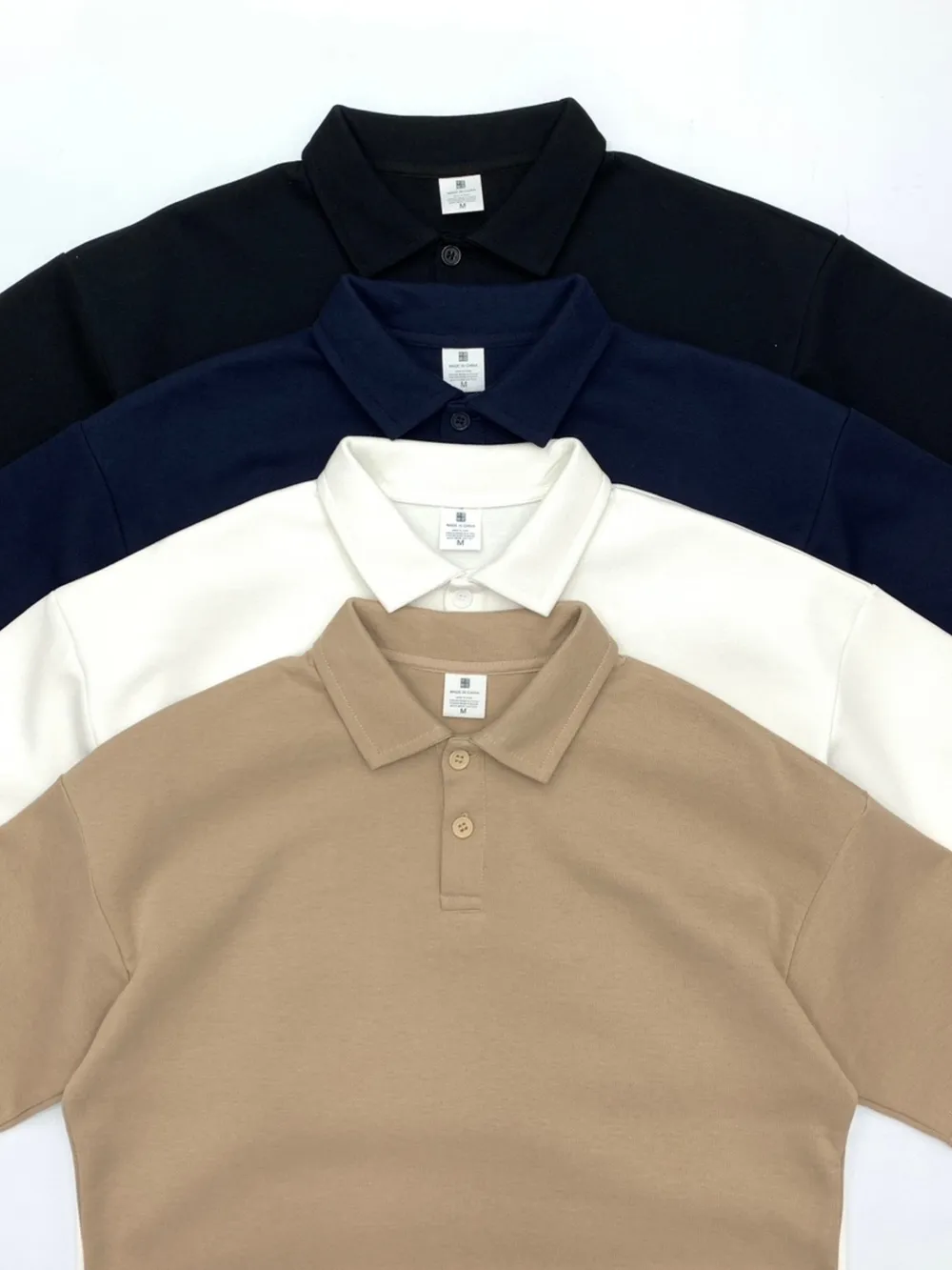 Men's Button Detail Short Sleeve Polo, image 5