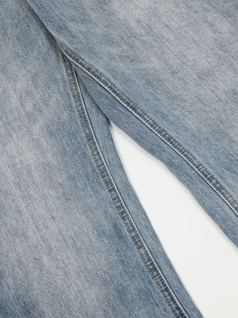 Men's Washed Wide Leg Relaxed Fit Jeans, image 6