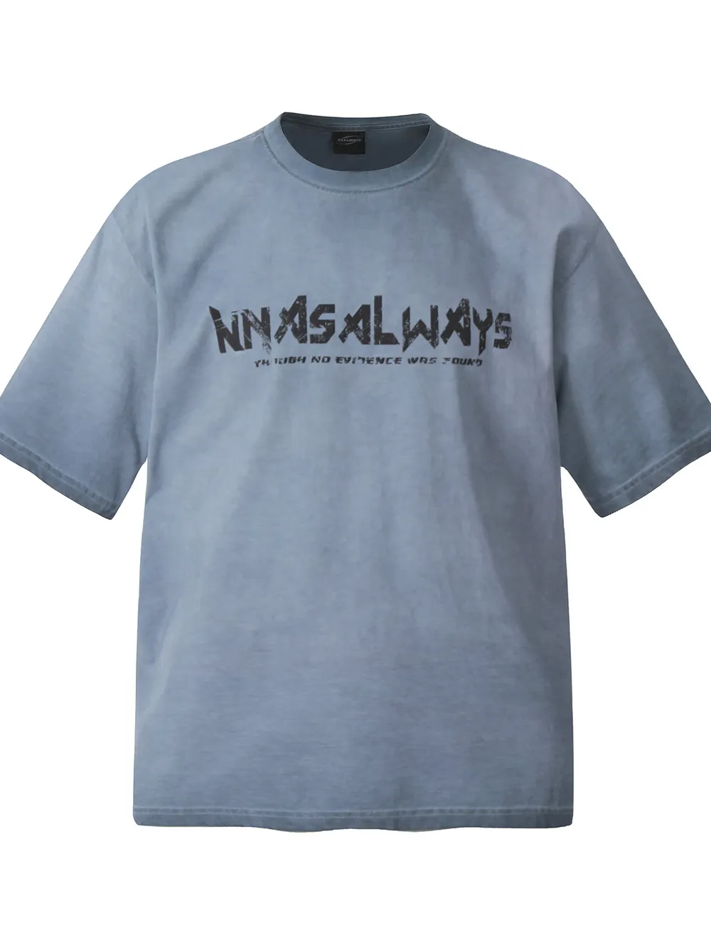 Men's Letter Graphic Round Neck T-Shirt, image 2