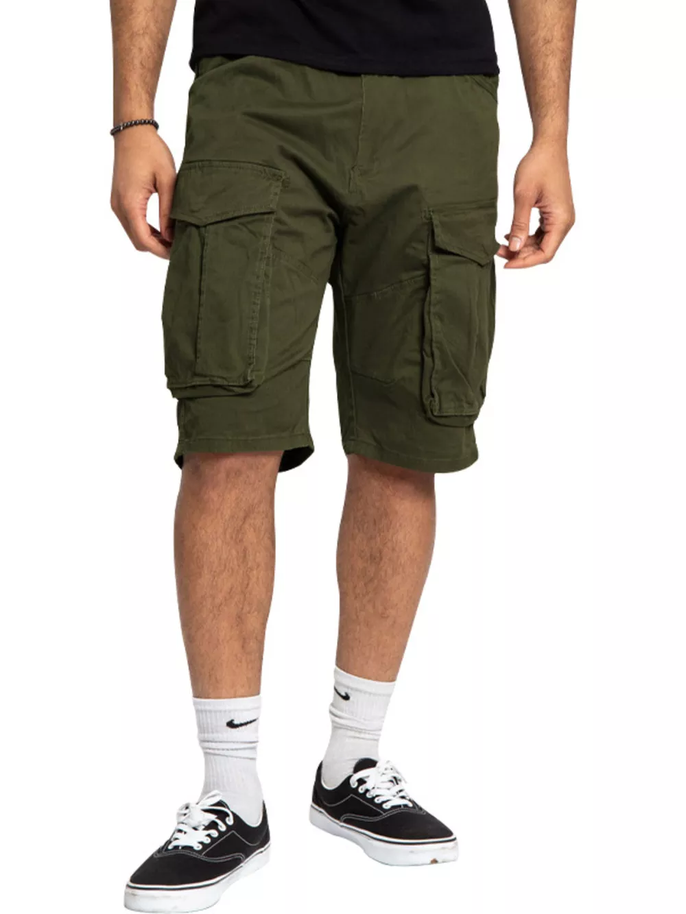 Men's Full Size Cargo Shorts with Multiple Pockets Plus Size, image 8