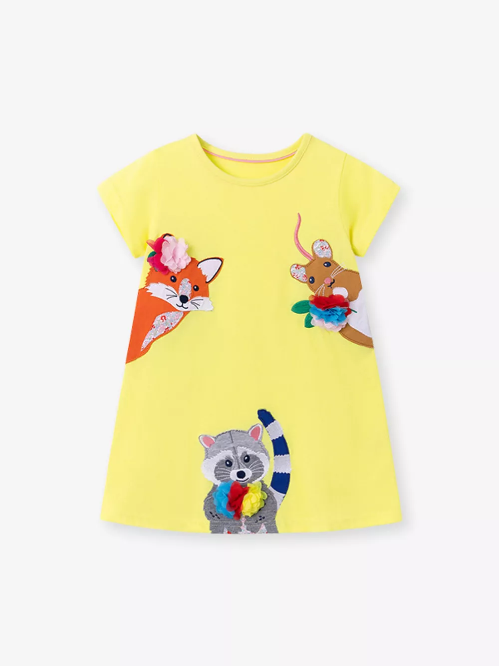 Children's Cartoon Animal Casual Dress, image 7