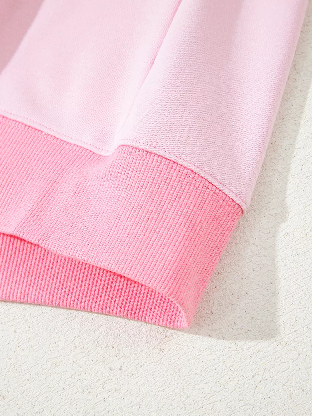 2-tone Color Block Patchwork Drop Shoulder Sweatshirt, image 9