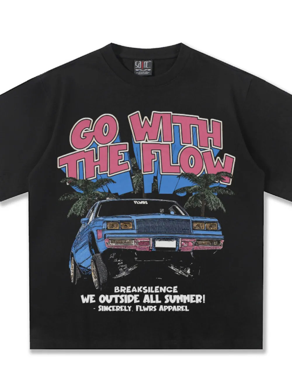 Men's Vintage Washed Graphic Oversized T-Shirt, image 5