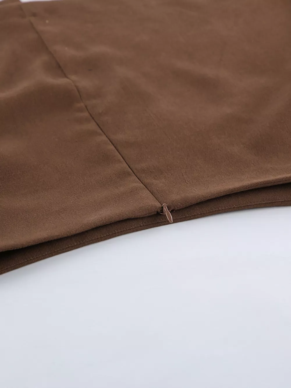 Double-Breasted Blazer & Asymmetrical Skirt Set, image 18