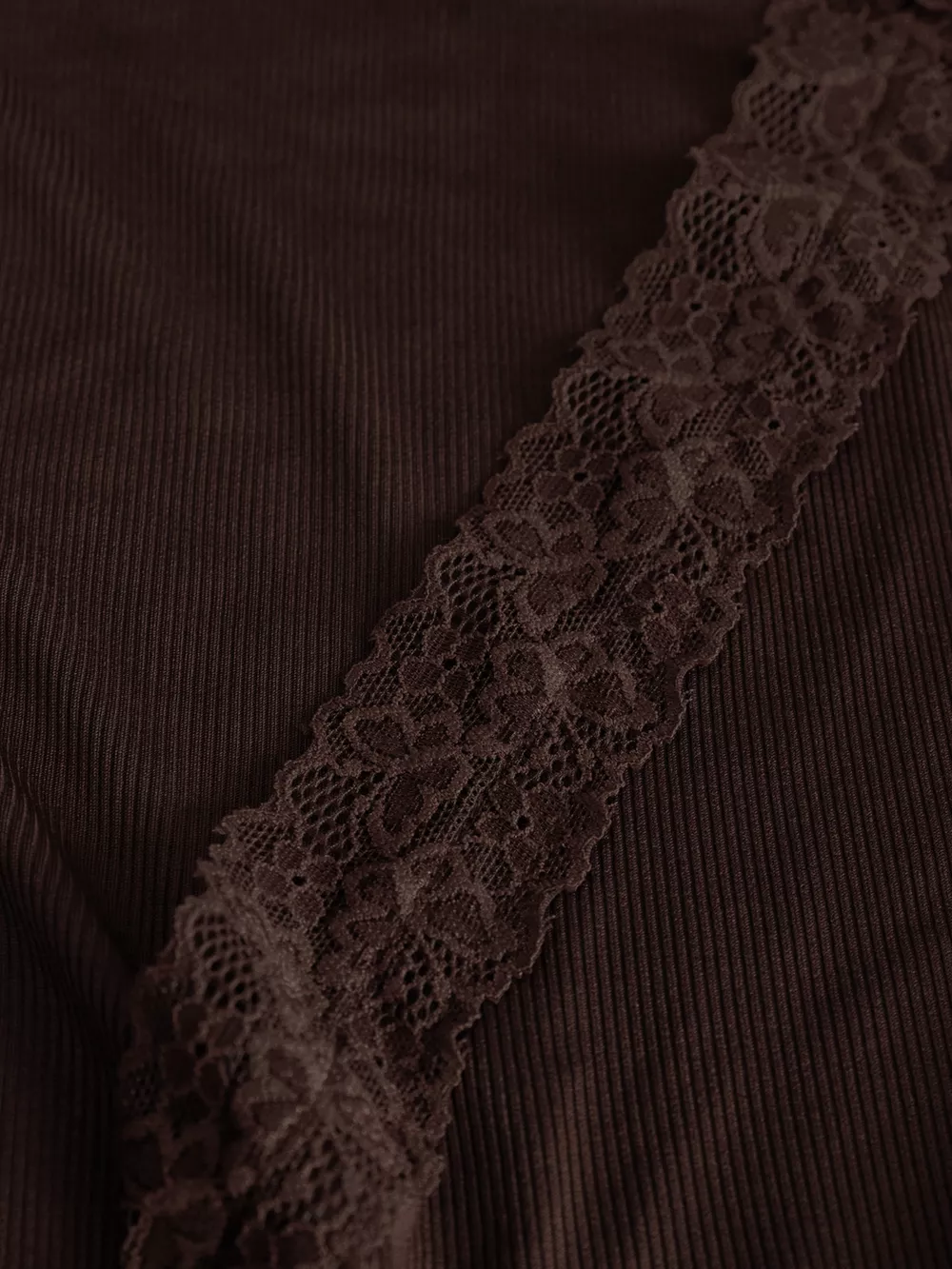 Lace Trim Flare Sleeve Blouse, image 9