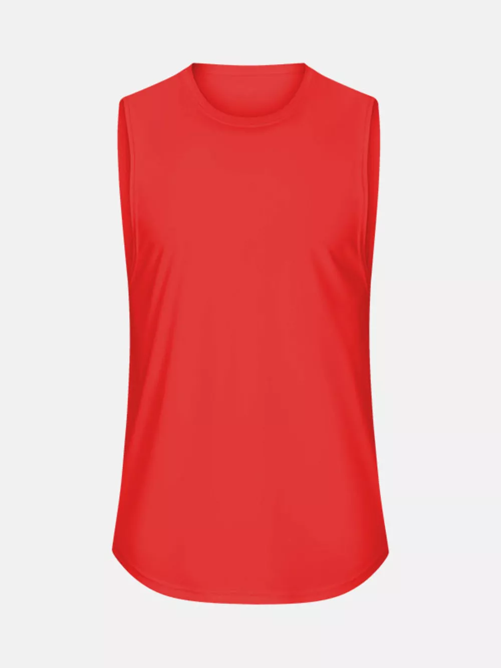 Men's Round Neck Tank, image 5