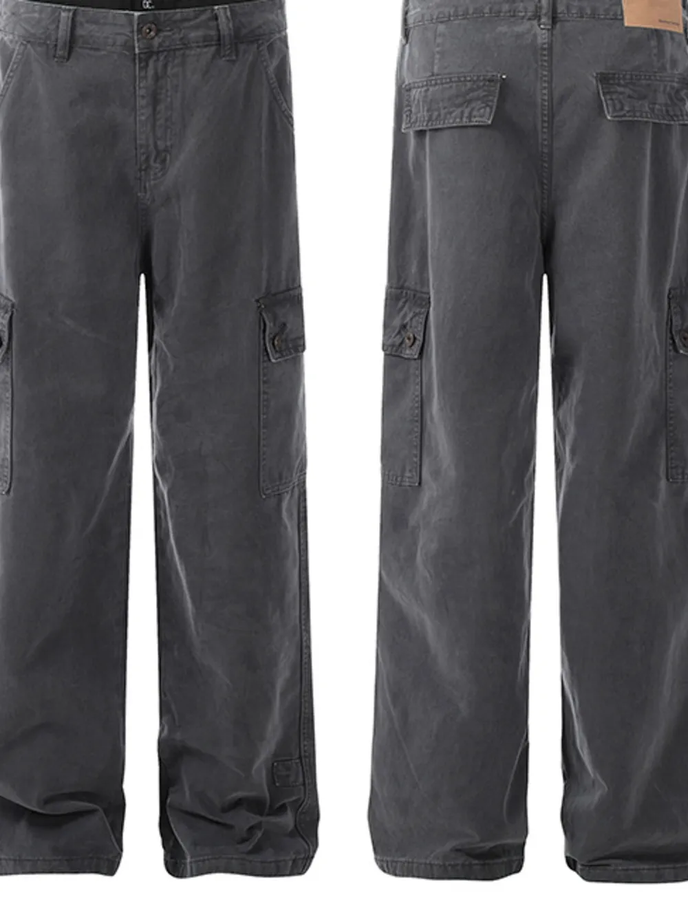 Men's Wide Leg Jeans, image 4