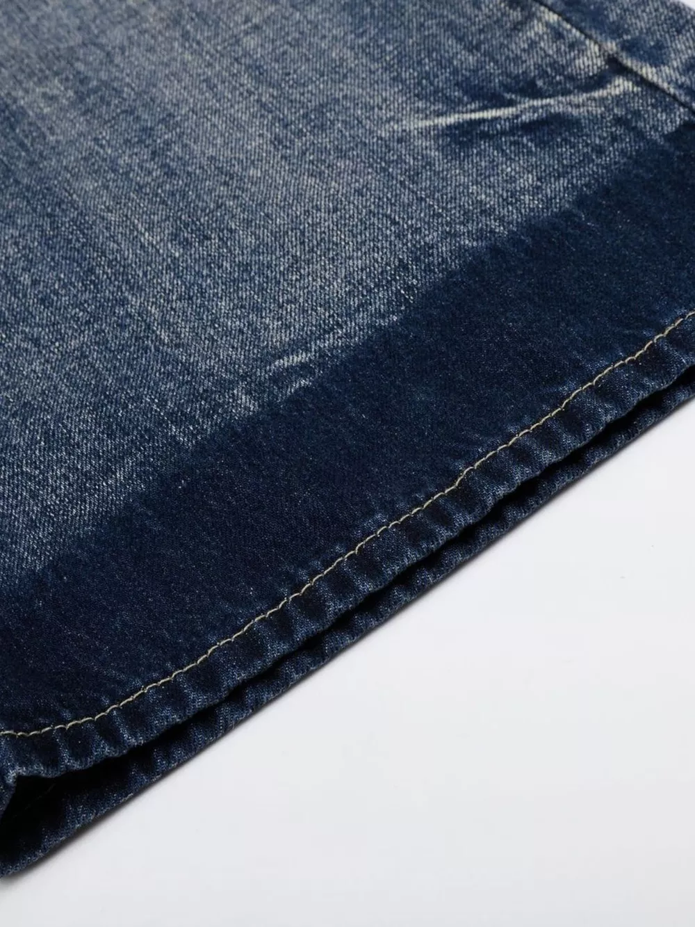 Men's Full Size Distressed Wide-Leg Bootcut Jeans Plus Size, image 4